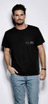 YU-Classic T-shirt with print on chest and back Large